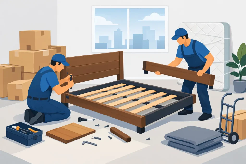 Do Movers Disassemble Bed Frames Before a Move?