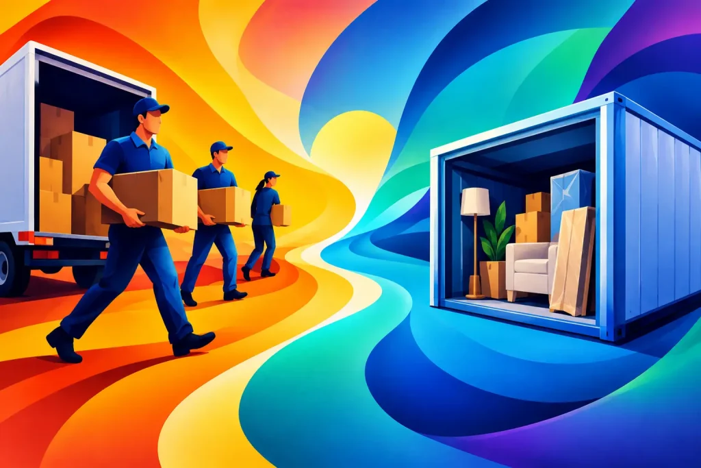Movers Versus Pods for a Less Stressful Move